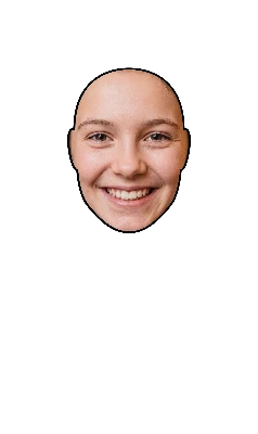 Daughter as an elf character with her own face