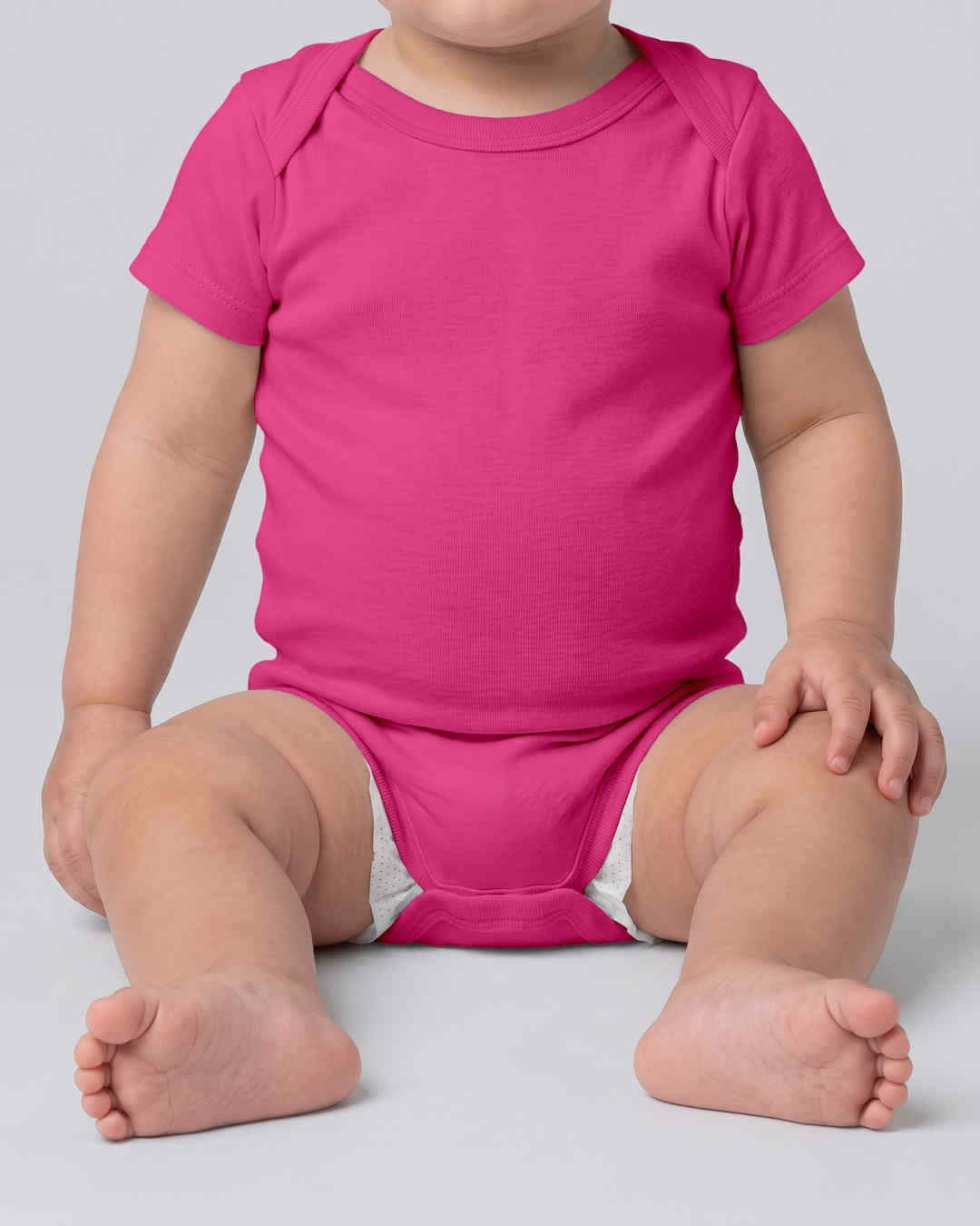 Santa Faces Infant Christmas Bodysuit photo 3