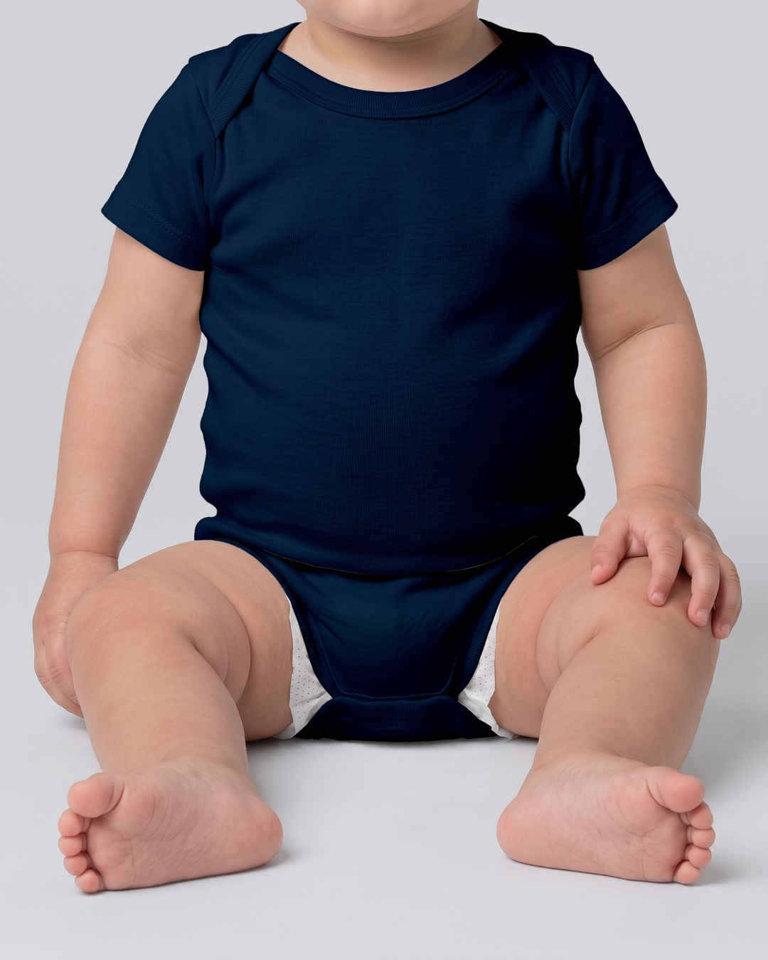 Santa Infant Christmas Bodysuit photo 3