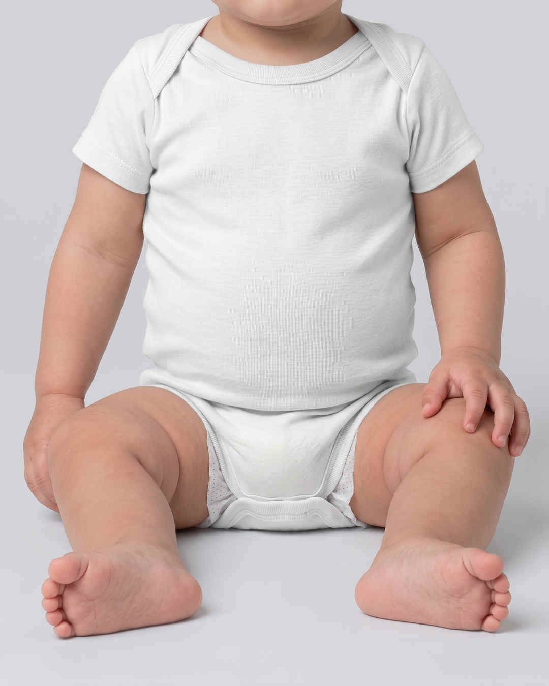Snowman Infant Christmas Bodysuit photo 3