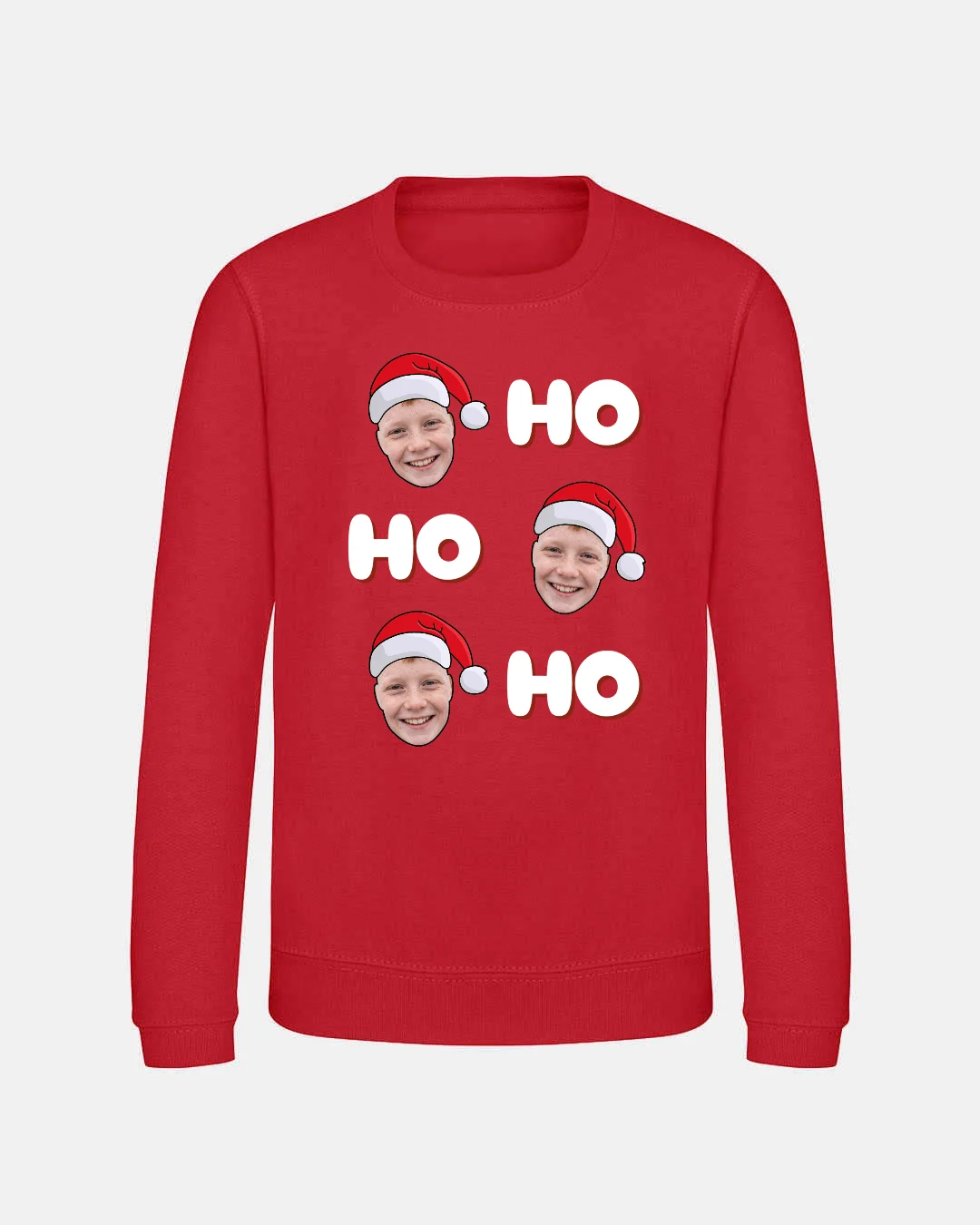 Ho Ho Ho Kids’ Christmas Jumper