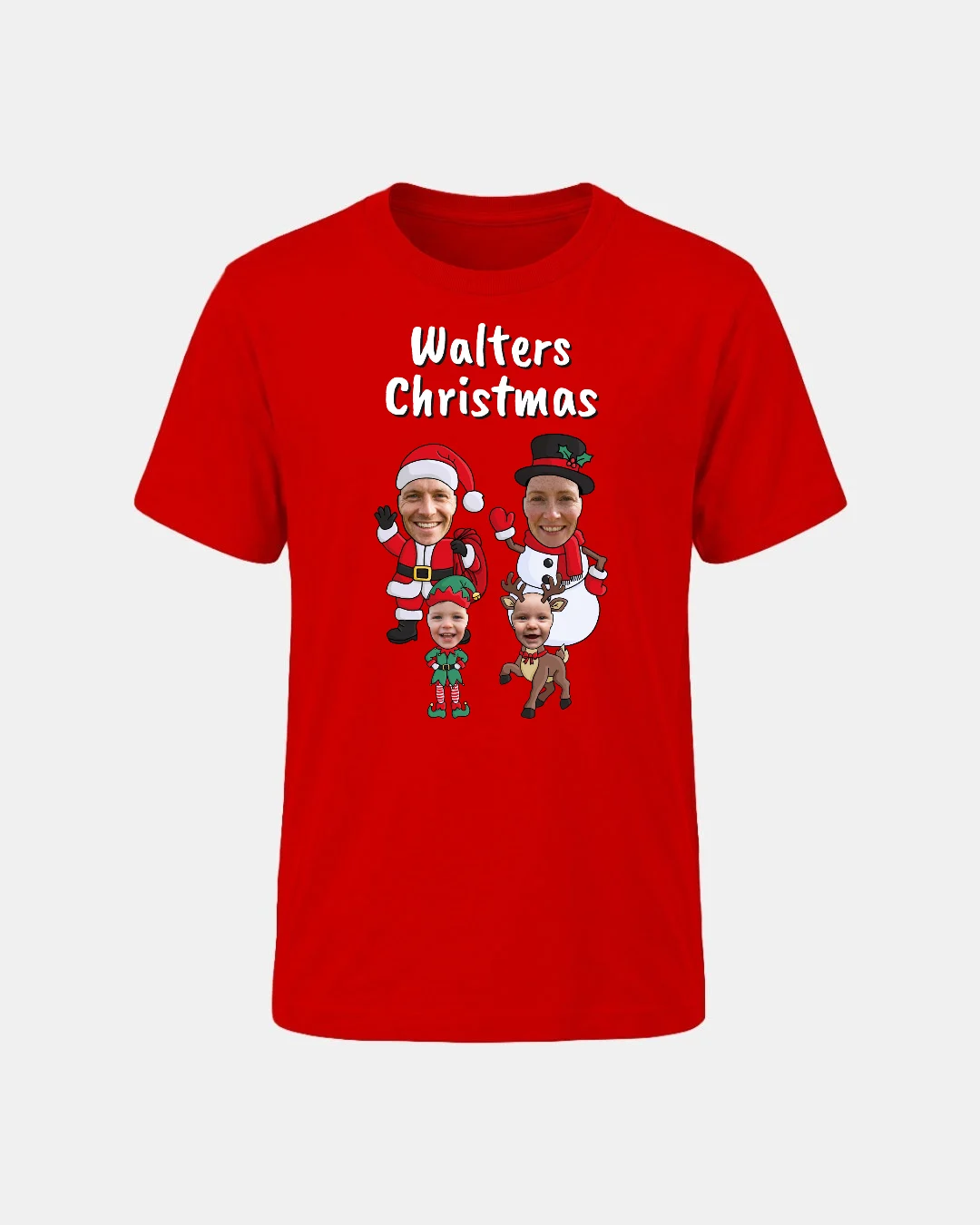 Family Adult Christmas T-shirt