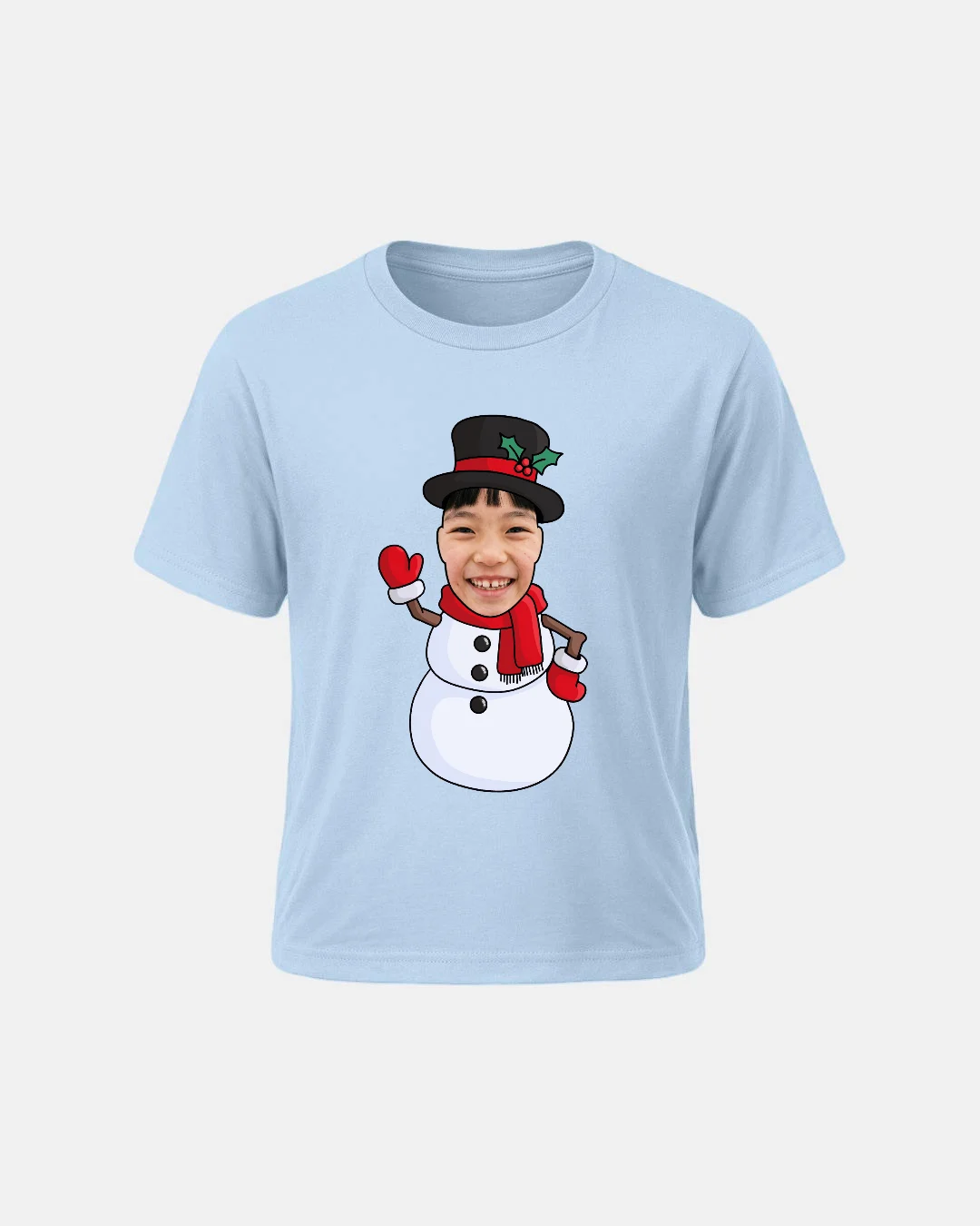 Snowman Kids’ Christmas T-shirt