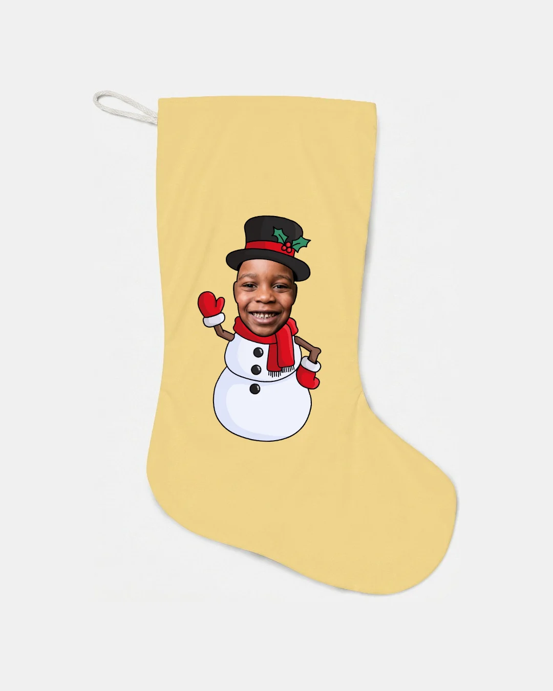 Snowman Christmas Stocking
