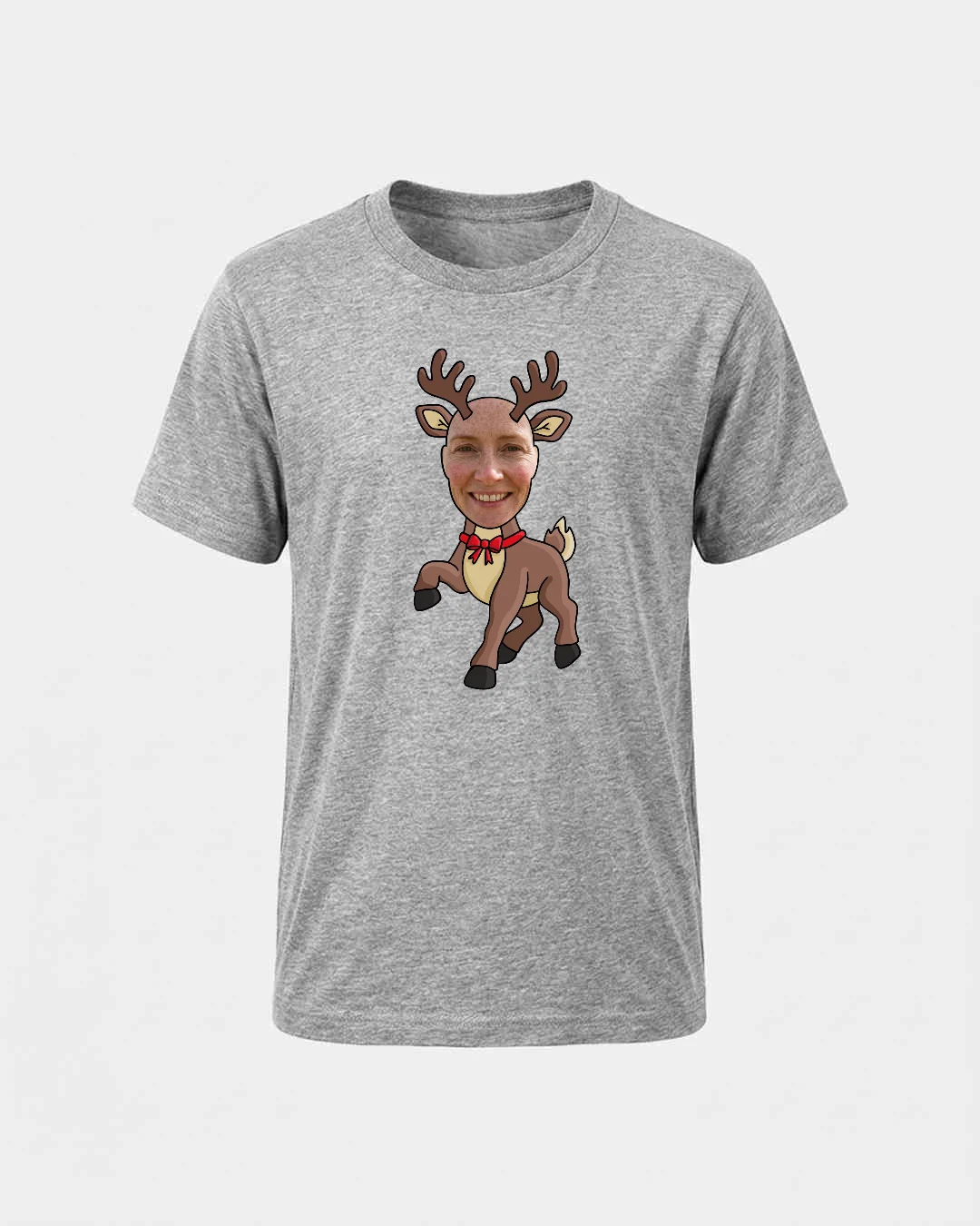 Reindeer Adult Christmas T-shirt