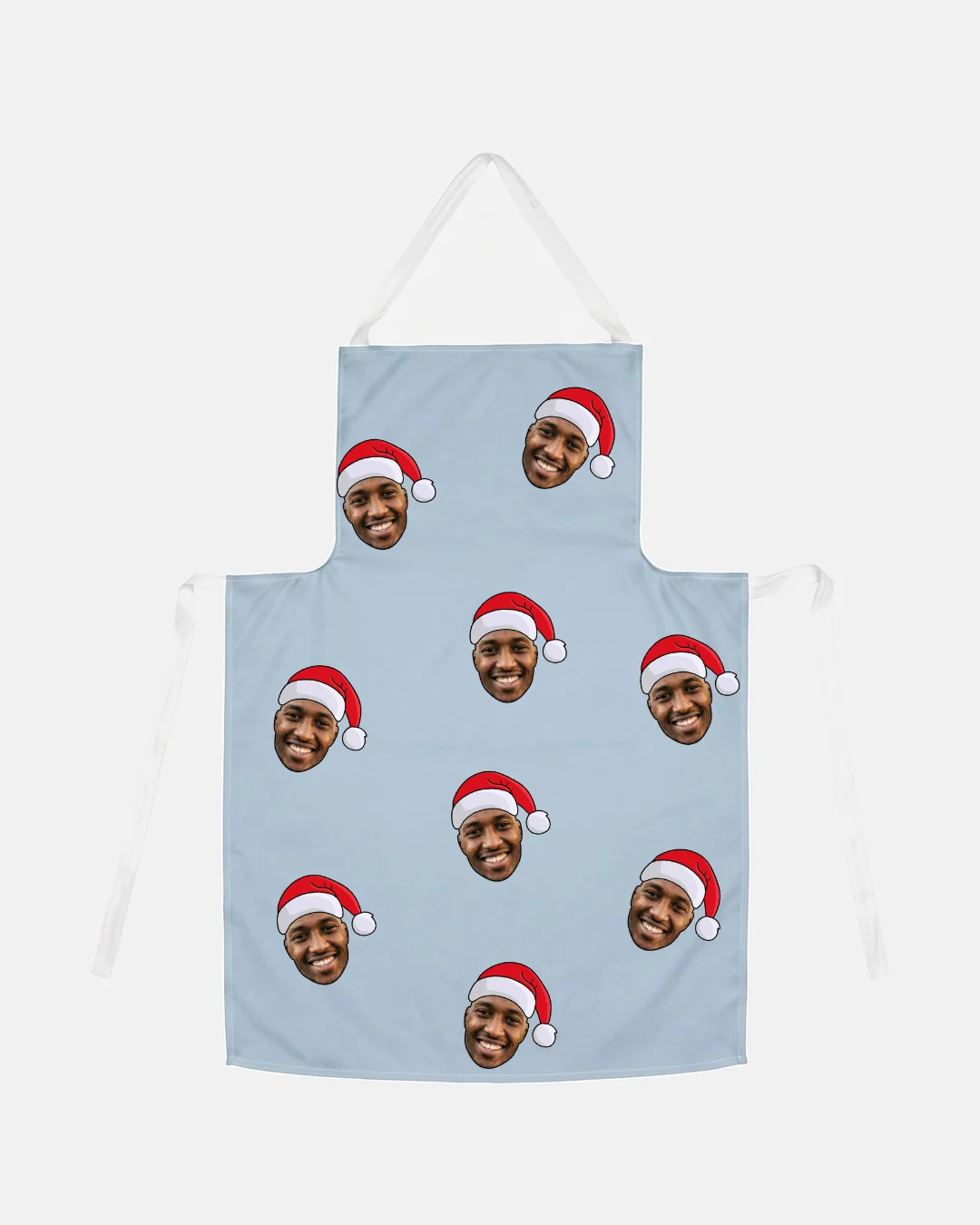Santa Faces Christmas Apron