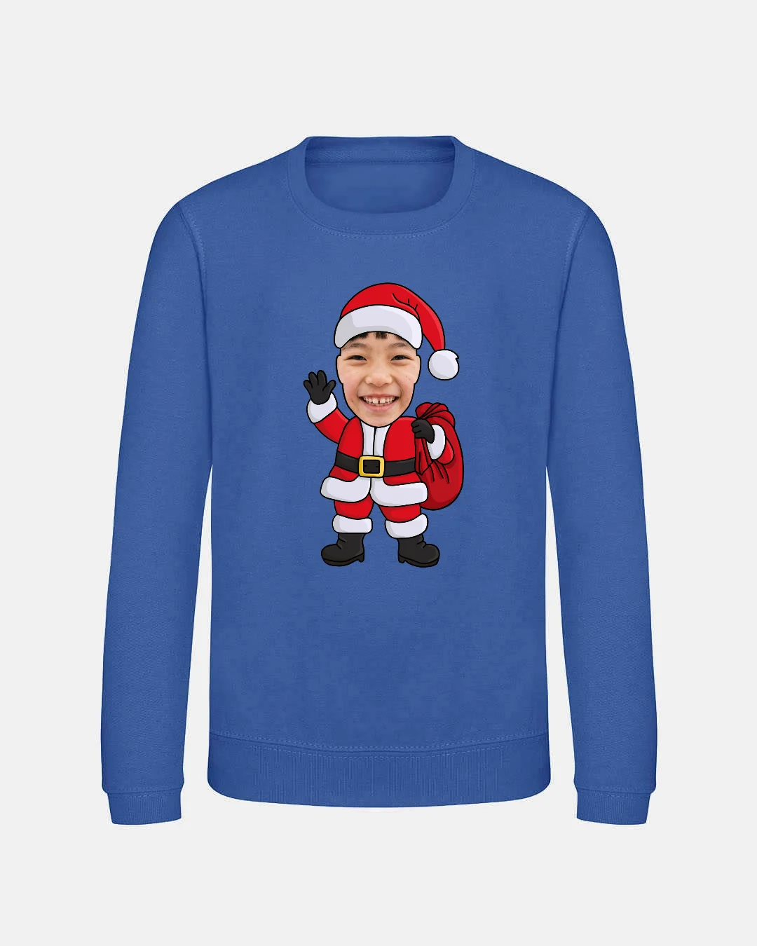 Santa Kids’ Christmas Jumper