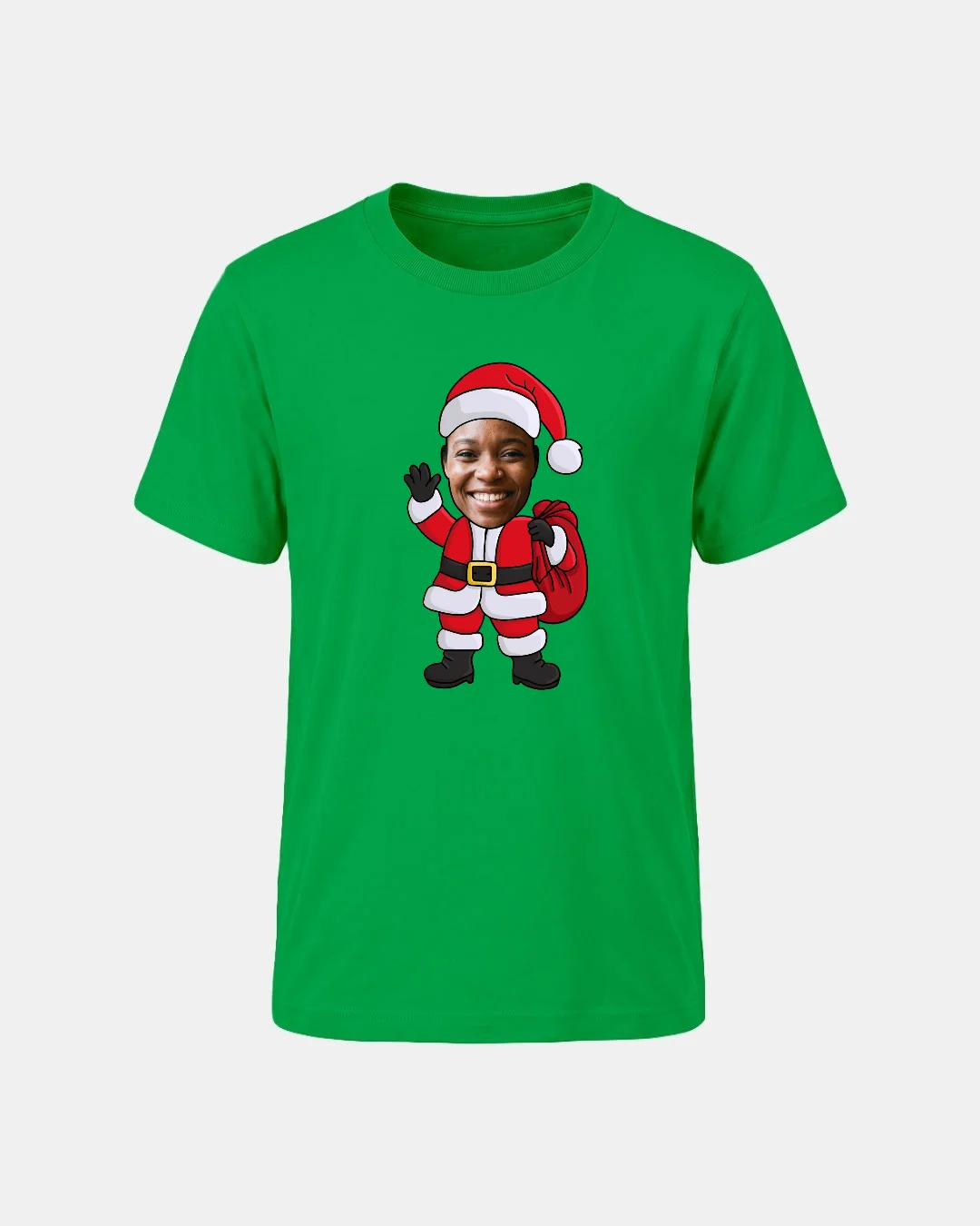 Santa Adult Christmas T-shirt
