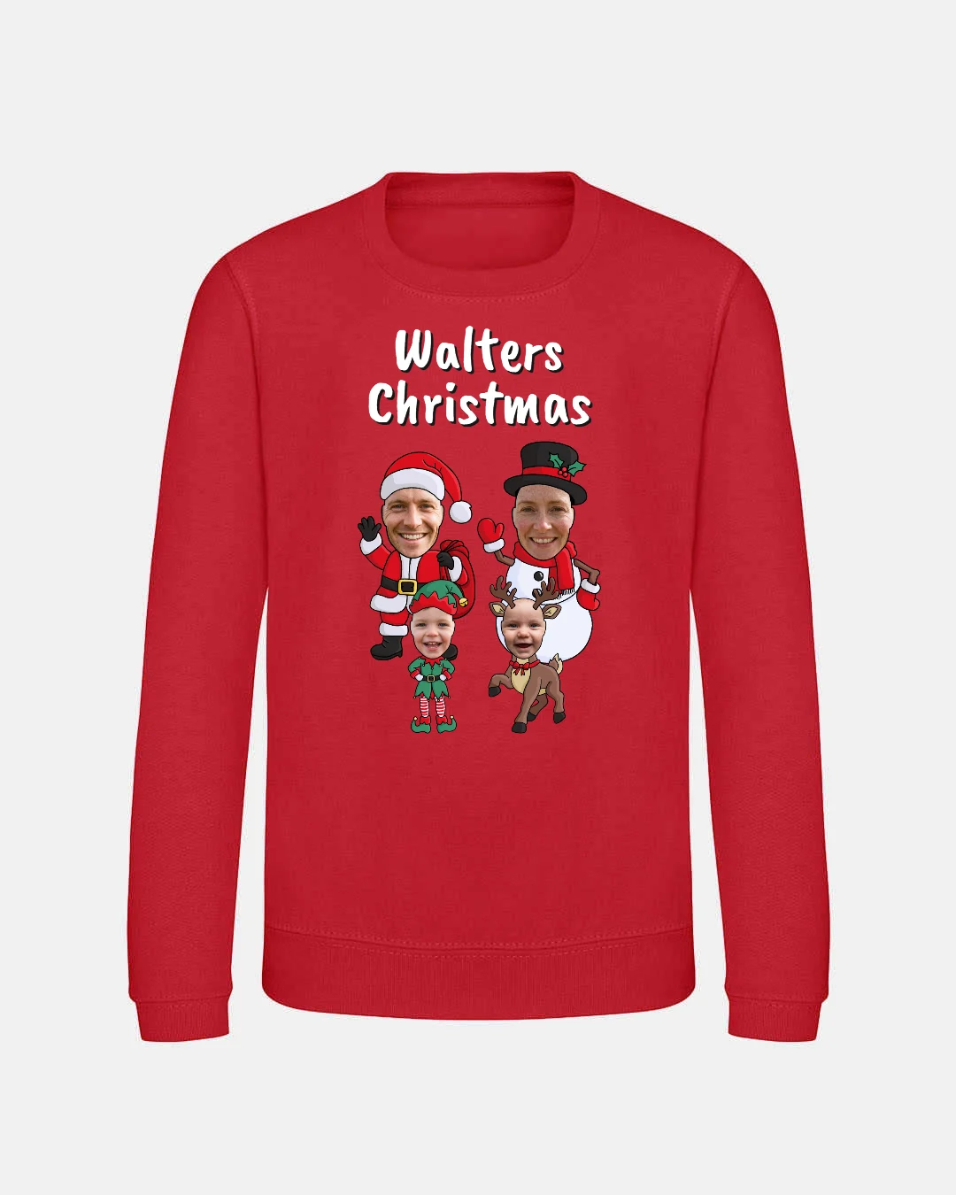 Family Kids’ Christmas Jumper