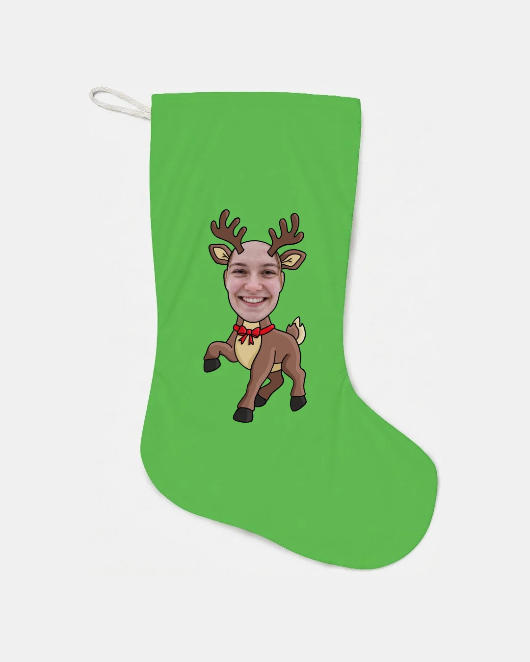 Reindeer Christmas Stocking