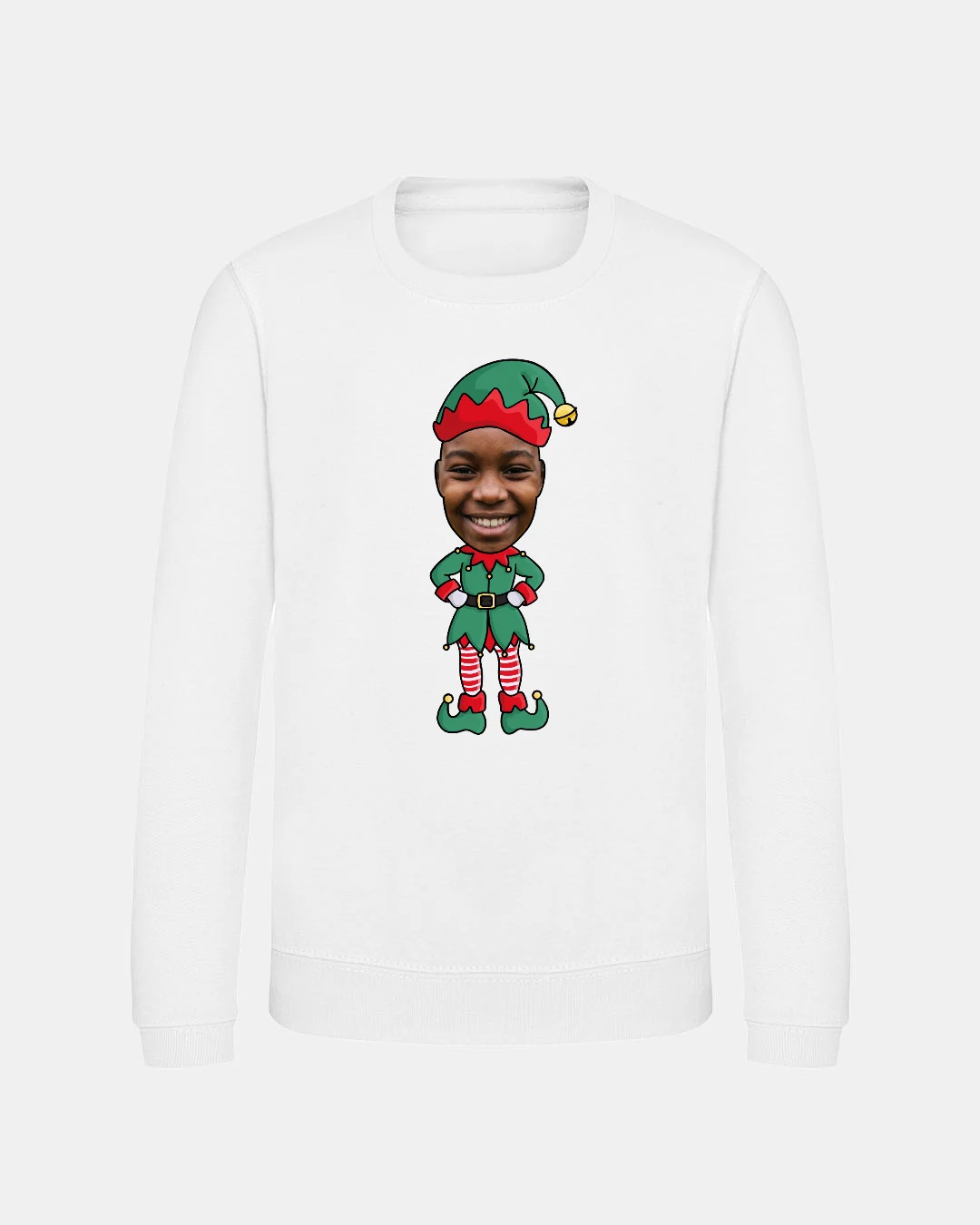 Elf Kids’ Christmas Jumper